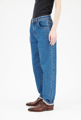Blue Denim Jeans, Light Indigo from ODEEH 