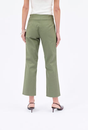 Cotton Twill Hose, Bush Green from ODEEH 