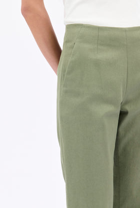 Cotton Twill Hose, Bush Green from ODEEH 