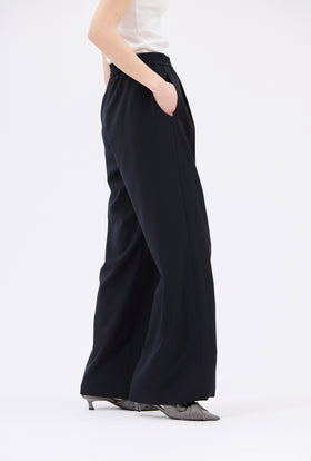 Light Oxford Wool Hose, Navy from ODEEH 