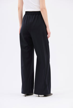 Light Oxford Wool Hose, Navy from ODEEH 