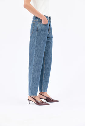 Denim Hose, Indigo from ODEEH 