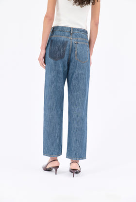 Denim Hose, Indigo from ODEEH 