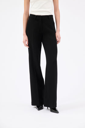 HEAVY GEORGETTE Hose, Jet Black from ODEEH 