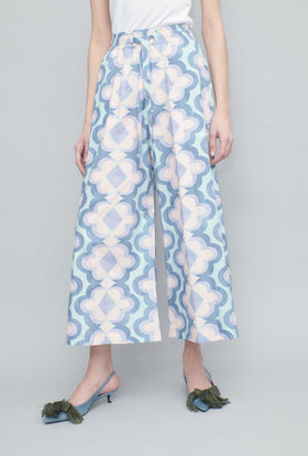 Giant Arabesque Hose, Periwinkle Blue from ODEEH 