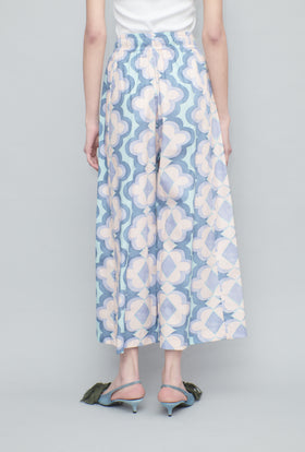Giant Arabesque Hose, Periwinkle Blue from ODEEH 