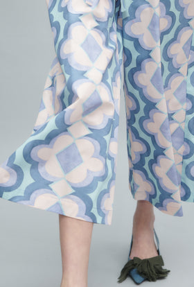 Giant Arabesque Hose, Periwinkle Blue from ODEEH 