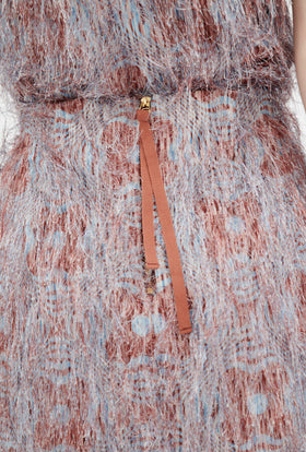 Double Face Coat, Marble Red from ODEEH 
