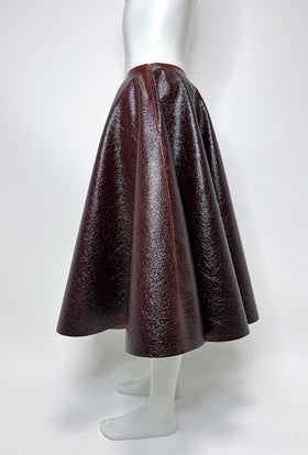 Double Face Coat, Marble Red from ODEEH 