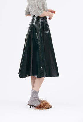 Double Face Coat, Marble Red from ODEEH 