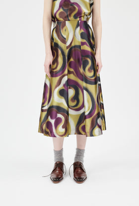 Double Face Coat, Marble Red from ODEEH 
