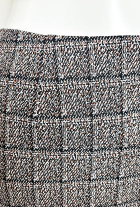Retro Checked Jersey Rock, Black Copper from ODEEH 