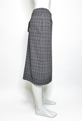 Retro Checked Jersey Rock, Black Copper from ODEEH 