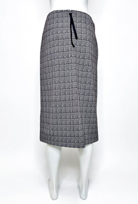Retro Checked Jersey Rock, Black Copper from ODEEH 