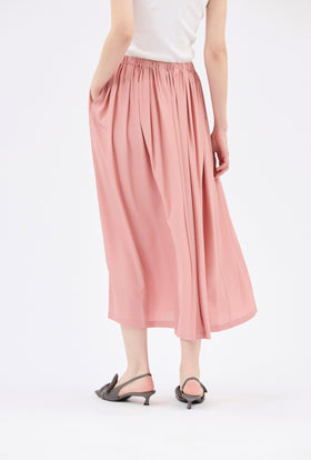 Silk Acetate Rock, Blush from ODEEH 