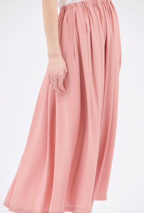Silk Acetate Rock, Blush from ODEEH 