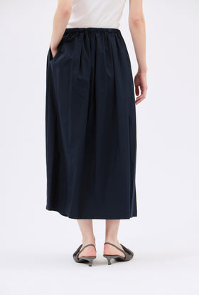 Poplin Skirt, Navy from ODEEH 