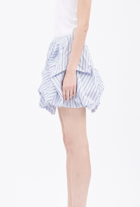 Fancy Stripe 2 Skirt, Sky from ODEEH 