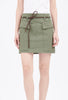 Cotton Twill Skirt, Bush Green from ODEEH 