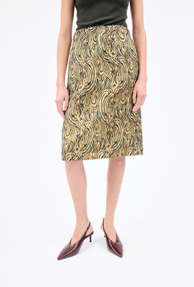 PAISLEY WAVES Rock, Greengold from ODEEH 