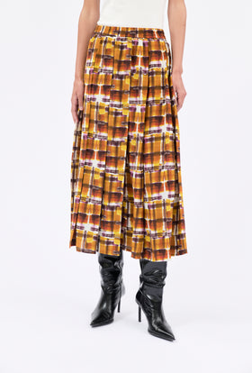 BRUSH STROKES Twill Rock, Burnt Orange from ODEEH 