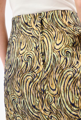 PAISLEY WAVES Rock, Greengold from ODEEH 
