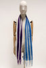 HANDPAINTED STRIPES Schal, Lilac from ODEEH 