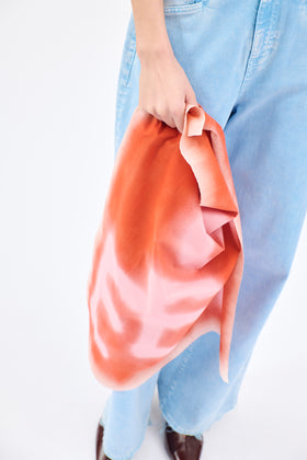 Logo Scarf, Lipstick from ODEEH 