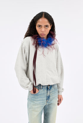 Feather Collier Kragen, Merlot from ODEEH 