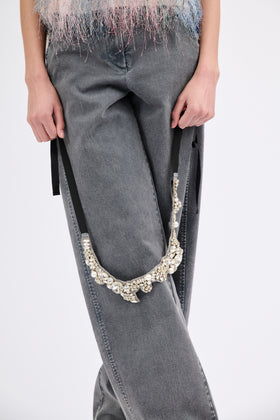 RHINESTONE Collier, Glass from ODEEH 