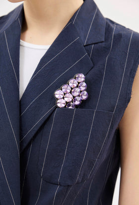 Brosche, Icy Lilac from ODEEH 