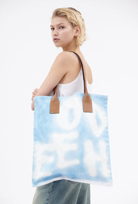 ODEEH Logo Shopper, Baby Blue from ODEEH 