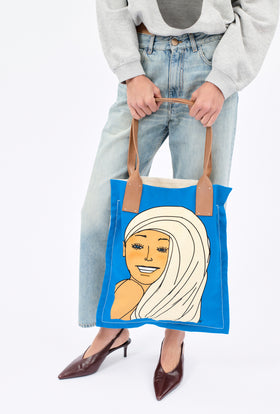 ODEEH Painting Tasche, Capri Blue from ODEEH 