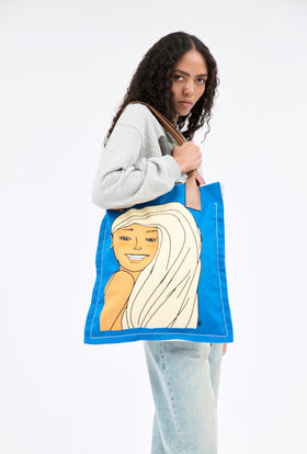 ODEEH Painting Tasche, Capri Blue from ODEEH 