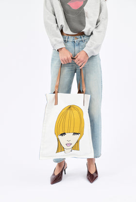 ODEEH Painting Tasche, Capri Blue from ODEEH 