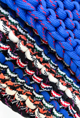KNITTED Clutch, Royal from ODEEH 