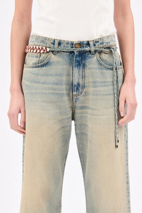 Knitted Belt, Orange from ODEEH 