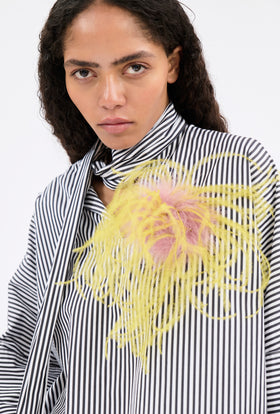 Feather Brosche, Citrus from ODEEH 