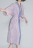 Shirt Stripes Kimono, Lavender from ODEEH 