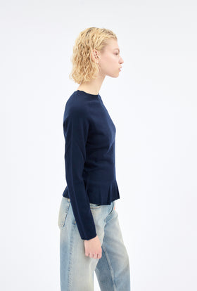 Slub Tweed Cardigan, Olive Brown from ODEEH 