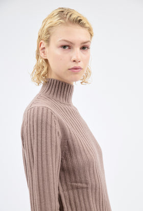 CASHWOOL Pullover, Rosewood from ODEEH 