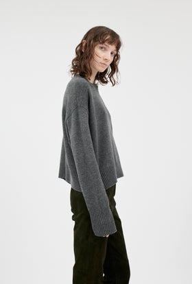 Slub Tweed Cardigan, Olive Brown from ODEEH 
