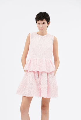 Fil Coupe Dots Bluse, Rose Petal from ODEEH 