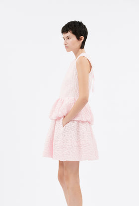 Fil Coupe Dots Bluse, Rose Petal from ODEEH 