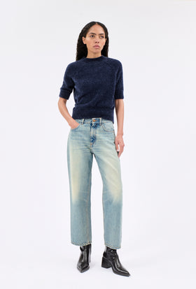 Lurex Knit Pullover, Ink from ODEEH 