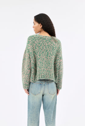 ALPACA WOOL MIX Pullover, Russian green from ODEEH 