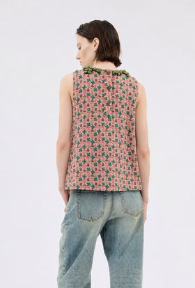 NAIVE FLORETS Top, Blush from ODEEH 