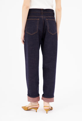 Coloured Denim Jeans, Marine from ODEEH 